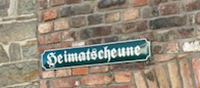 Kloppenheim, 2 Scheunentore, Heimatscheune und Haseleck,